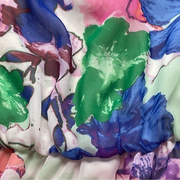 Lily Rose Bright Floral Dress - Picture 8 of 9